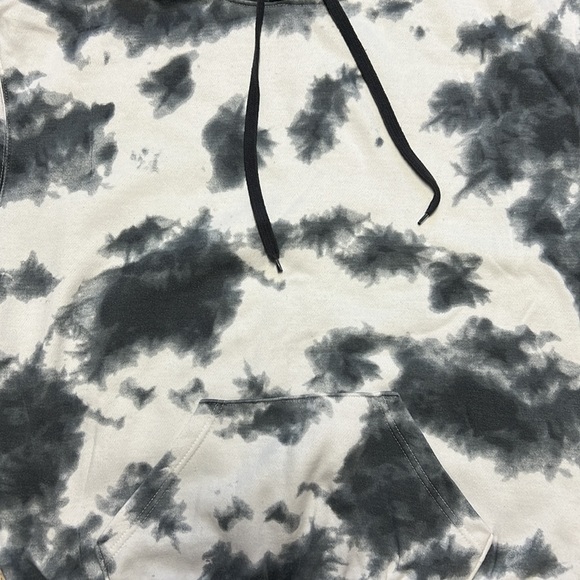 Charcoal Tie Dyed Hoodie size XL - Picture 2 of 5